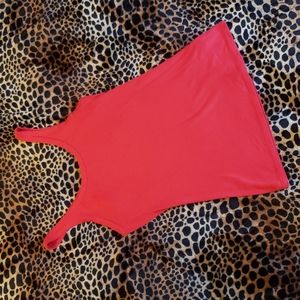 💚$1 Time And Tru Red Tank Top Large (12-14)